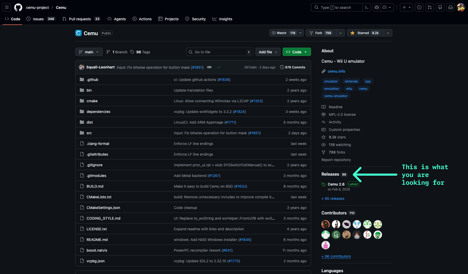 github-example-screen-1